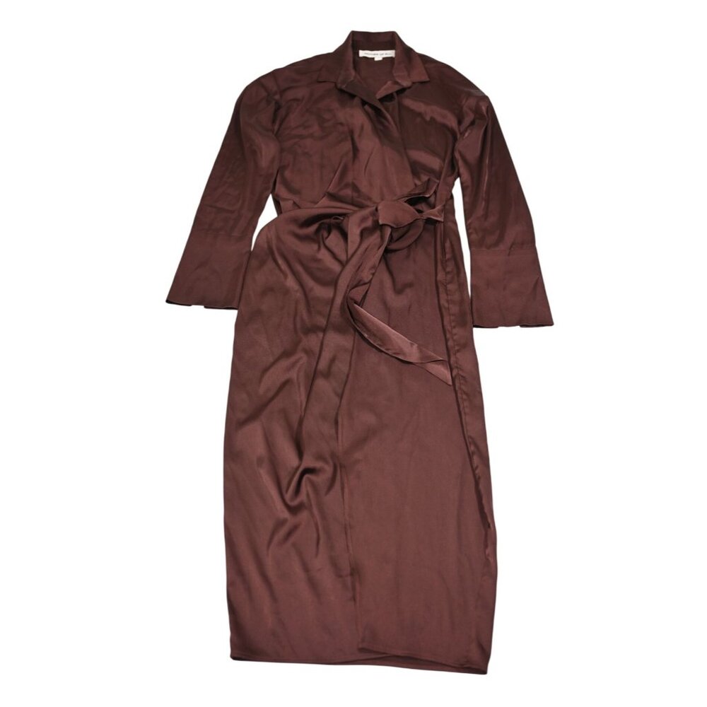Mother of All Gisele Dress in Brown